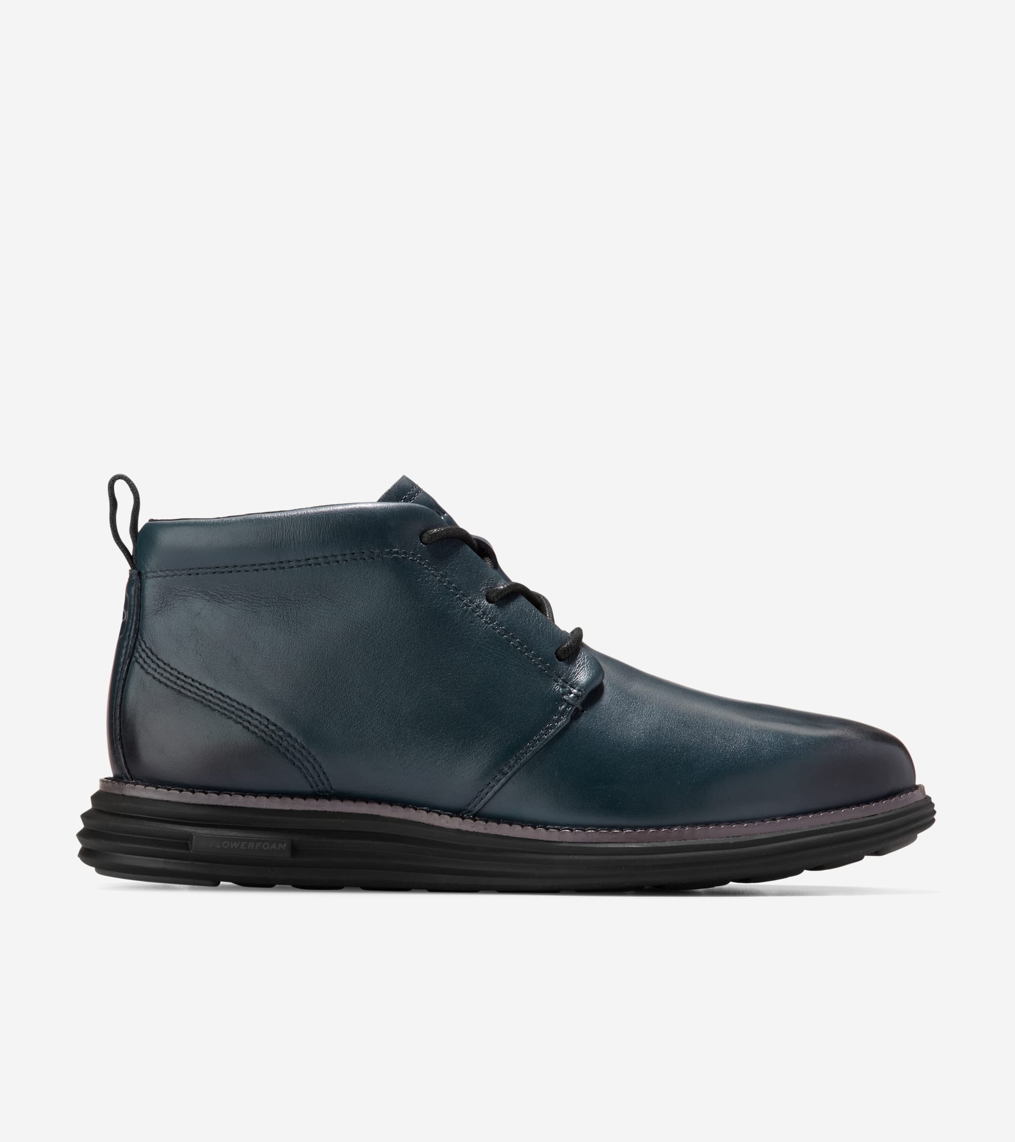 Men s OriginalGrand Remastered Waterproof Chukka Boots in Dark Blue Cole Haan